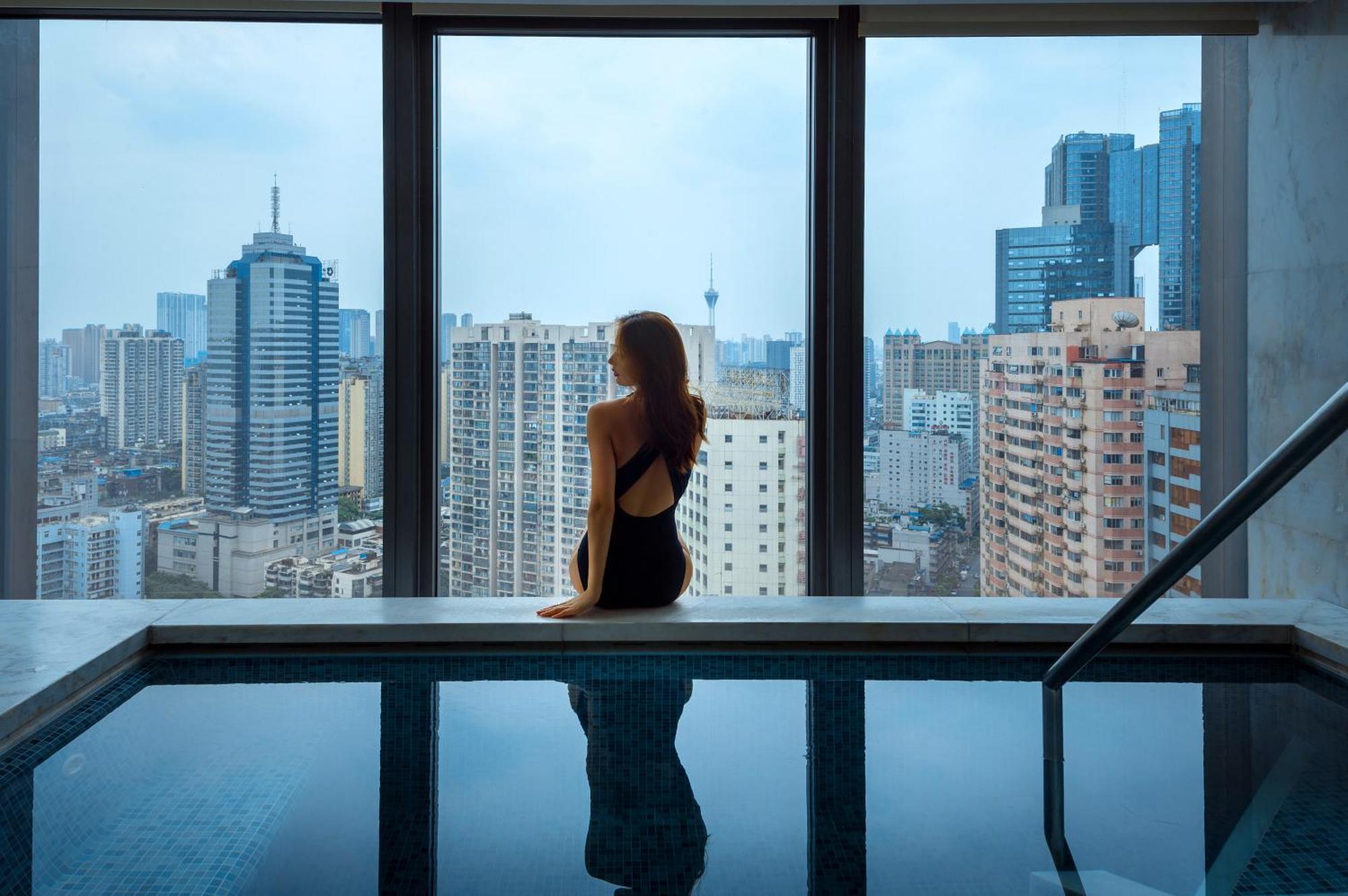 The Ritz-Carlton, Chengdu Otel Dış mekan fotoğraf